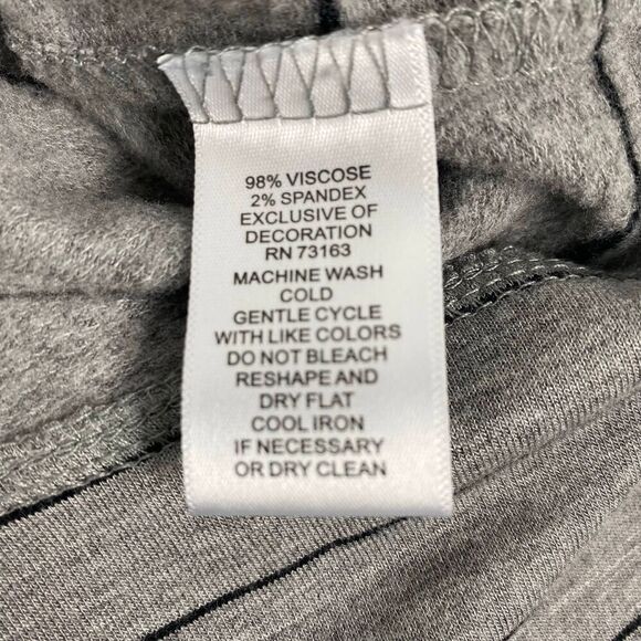 Cable & Gauge cowl neck stripe pullover size Small - Picture 6 of 6